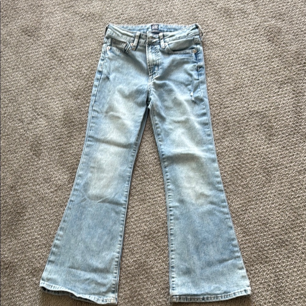 GAP Blue Straight Leg Jeans